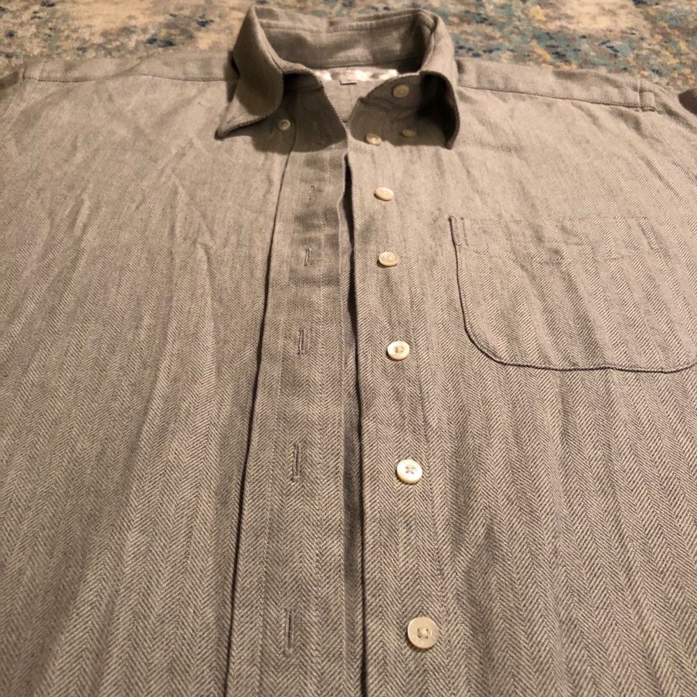 Claridge + King Modified Boyfriend Flannel Shirt